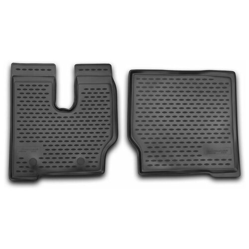 фото Коврики в салон shacman f 2000, 2013->2014, 2 шт. (полиуретан) nlc.97.01.210k 18021