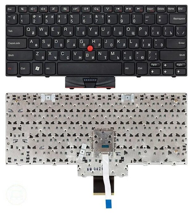 Клавиатура для ноутбука Lenovo ThinkPad Yoga 11e 5th Gen черная 3670₽