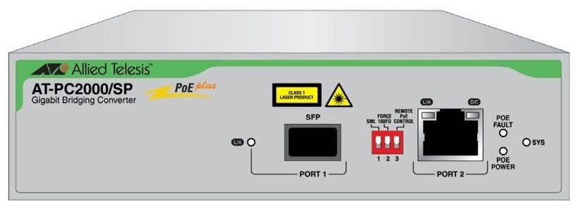 Медиаконвертер Allied Telesis AT-PC2000/SP (AT-PC2000/SP-60)