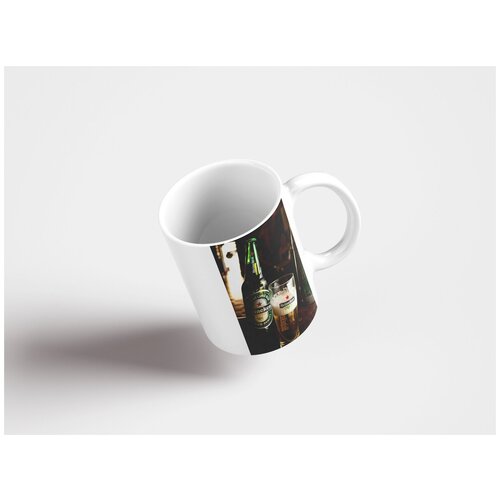 фото Кружка "heineken, пиво, стакан пива 320 мл. белая" lotsprints