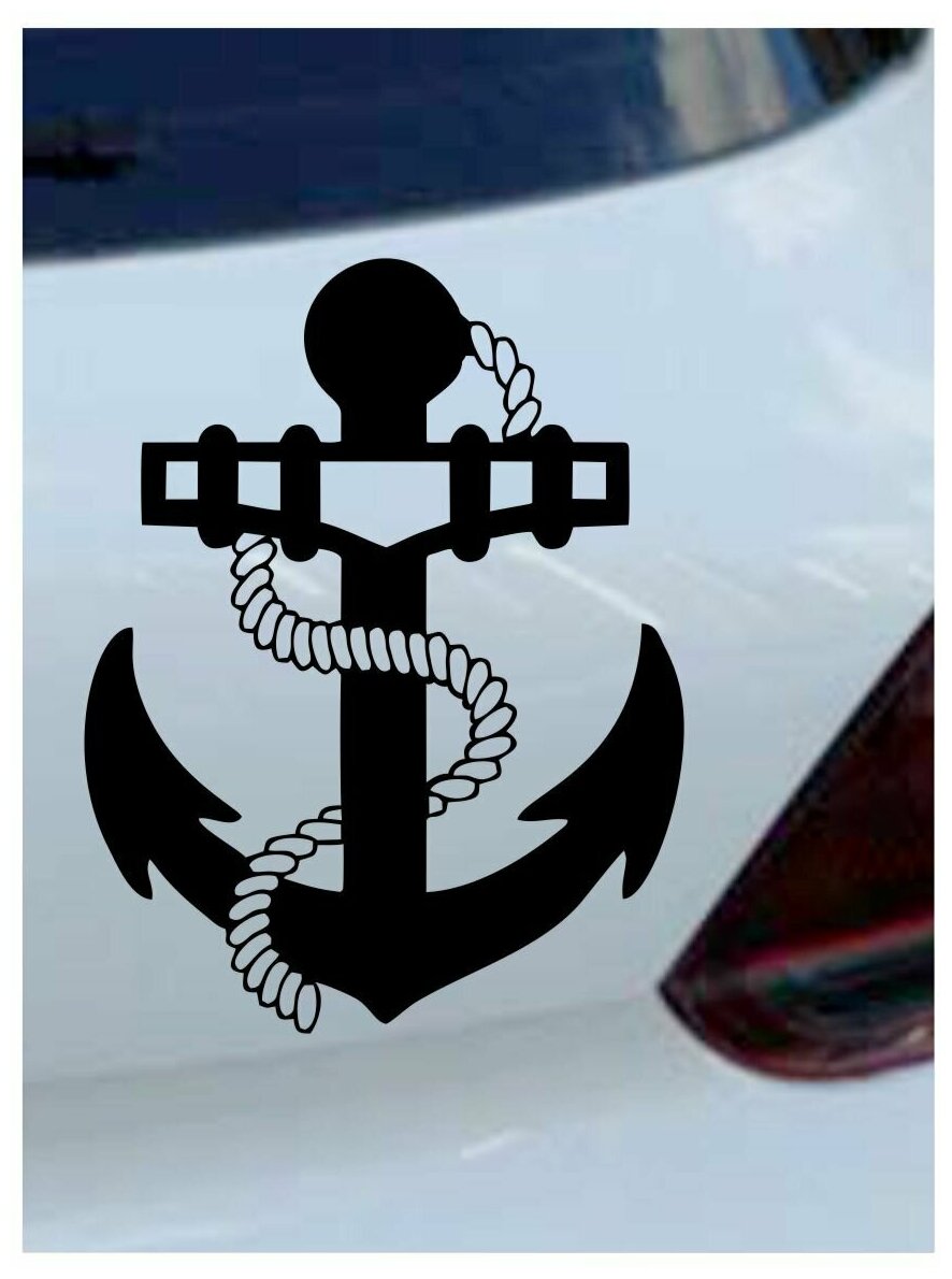 Наклейка на авто "флот" на машину на кузов на стекло на джип ВС вооруженные силы рода войск