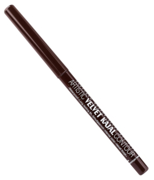 Relouis карандаш механический для глаз Artistic Velvet Kajal Contour, оттенок 02 коричневый