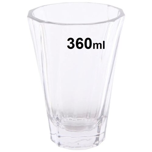 Стакан Loveramics Urban Glass 360 мл. Twisted Latte Glass, цвет прозрачный