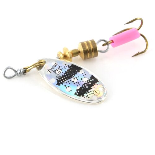 Блесна Hacker Gad-Fly вращающаяся 1 серебро цвет 75 GF-1-S-75 162₽