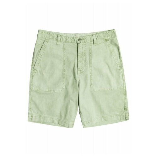 фото Шорты quiksilver, размер 30, зеленый