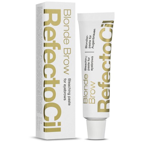 RefectoCil Осветлитель для бровей Blonde Brow, 15 мл, 0, блондор, 15 мл, 15 г refectocil краска для ресниц и бровей 15 мл 1 pure black 15 мл 25 г 1 уп