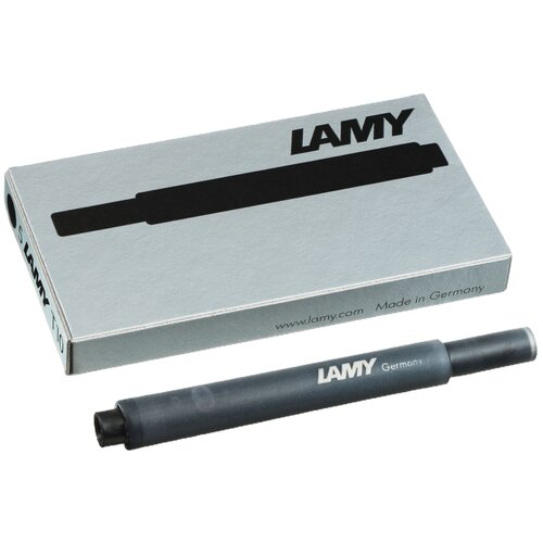 Картридж для перьевой ручки Lamy T10 черный 5 шт.