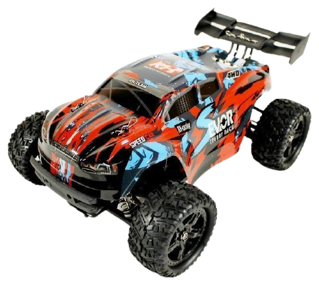 Трагги Remo Hobby S-EVOR Brushless RH1665, 1:16, 28.5 см, красный