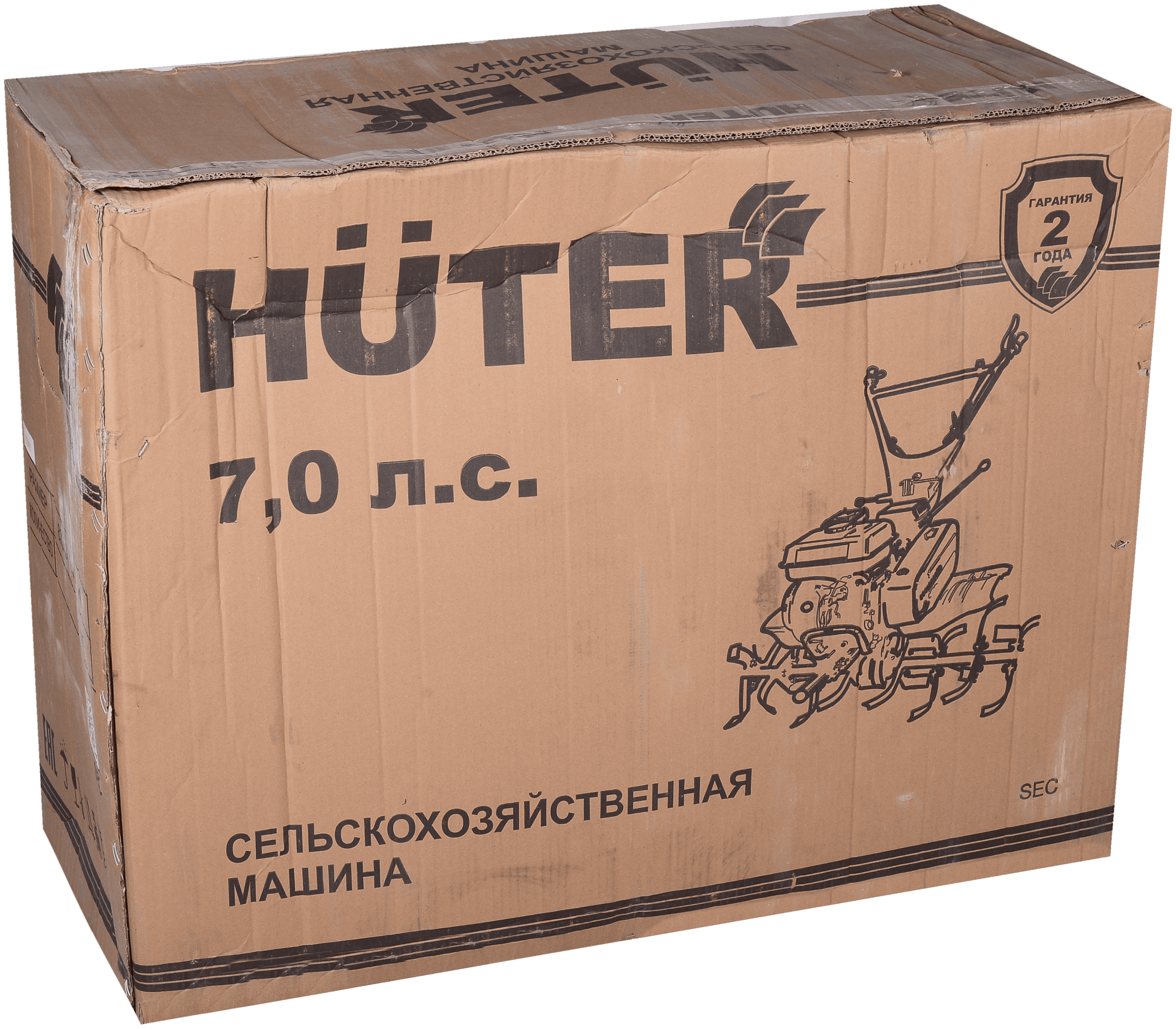 Сельскохозяйственная машина Huter МК-7000P-10-4х2 - фотография № 8