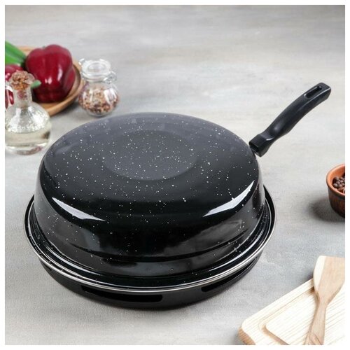 Сковорода- гриль Healthy grill d33 см антипригарное покрытие цвет чёрный 2721₽