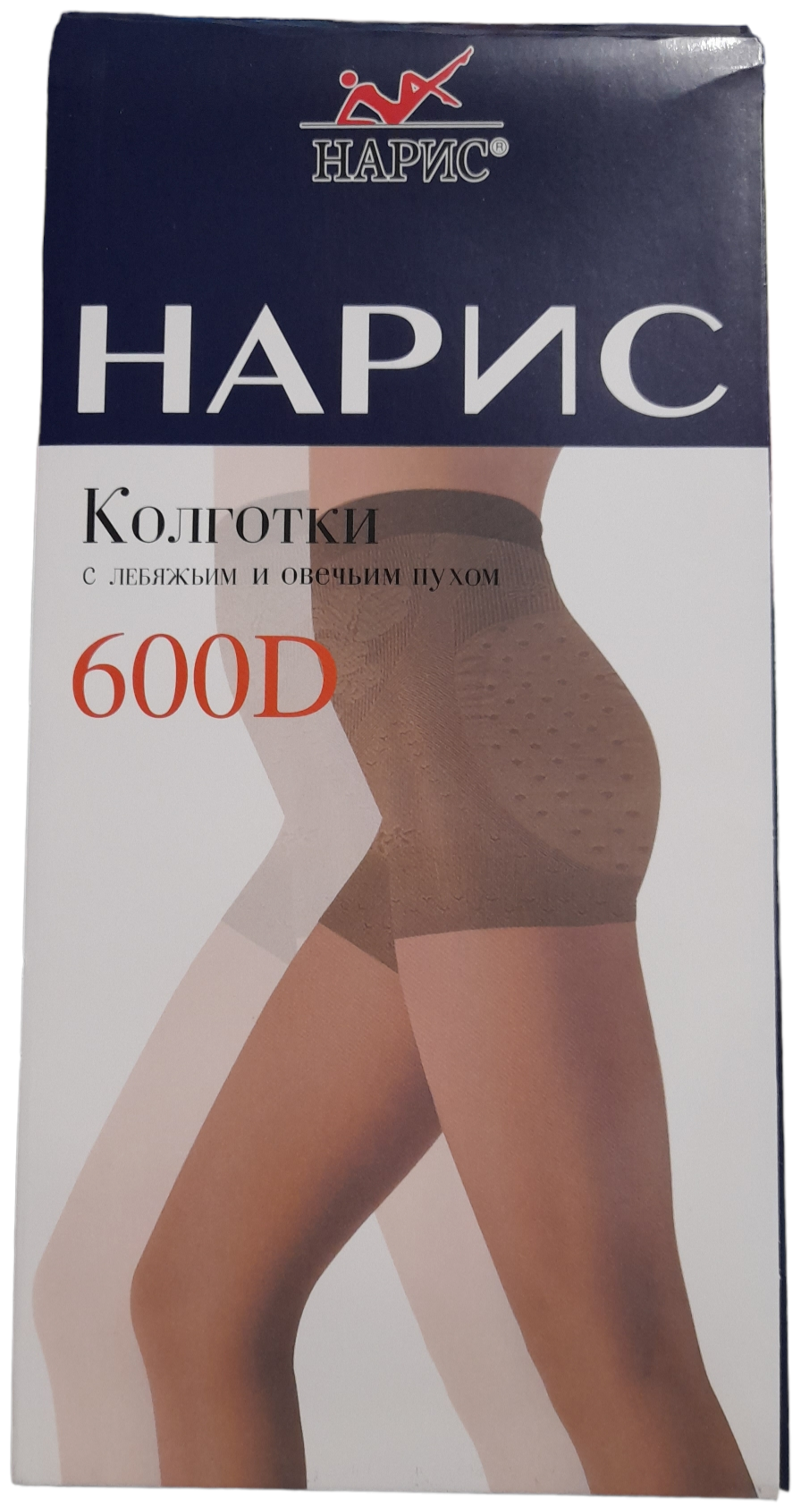 Нарис Колготки женские/теплые/600 ден,бежевый,42-46 размер