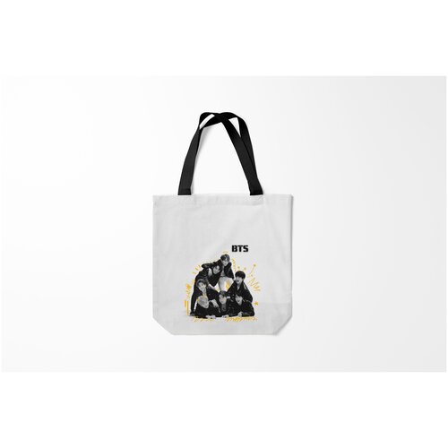 фото Сумка-шоппер / 40х40 см / k pop / bts burnettie