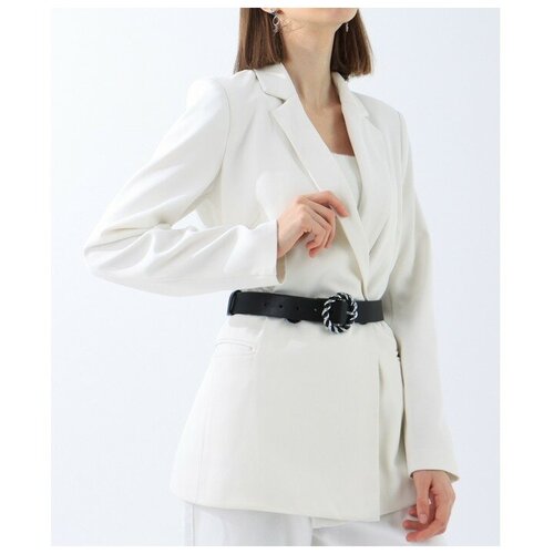 фото Ремень жен 06-01-07-01, 3,5*0,3*115 , винт, пряжка металл/кожа, черный rusexpress