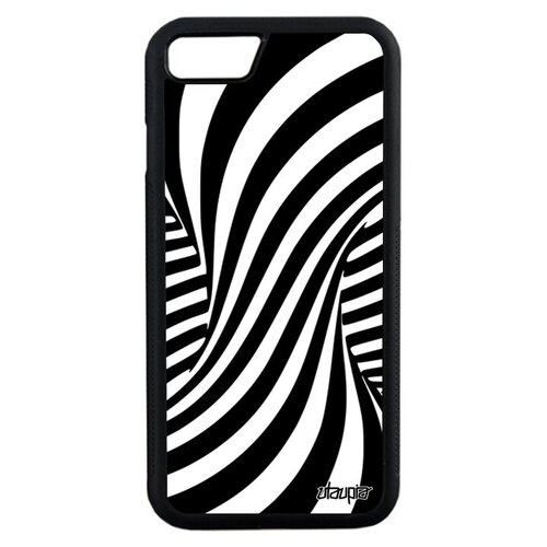 фото Защитный чехол на мобильный // iphone 8 // "иллюзия торнадо" мираж смерч, utaupia, розовый