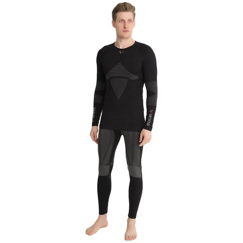 фото Комплект термобелья viking titano compression black (us:l)