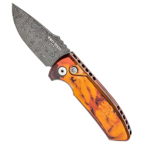 фото Pro-tech нож sbr del fuego damascus custom (lg-dfd20)