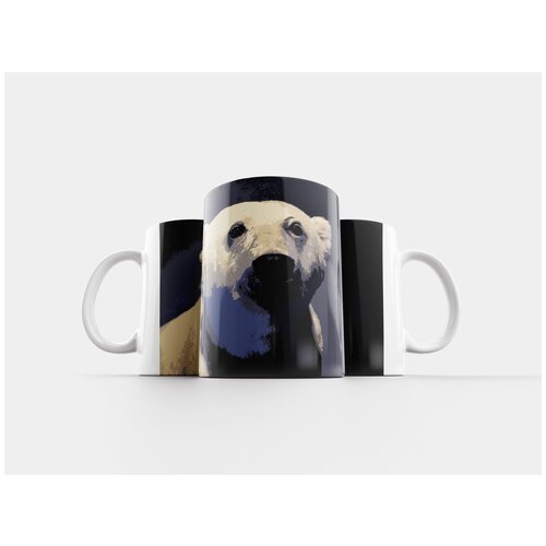 фото Кружка "icebear, снег, зима" 320 мл lotsprints