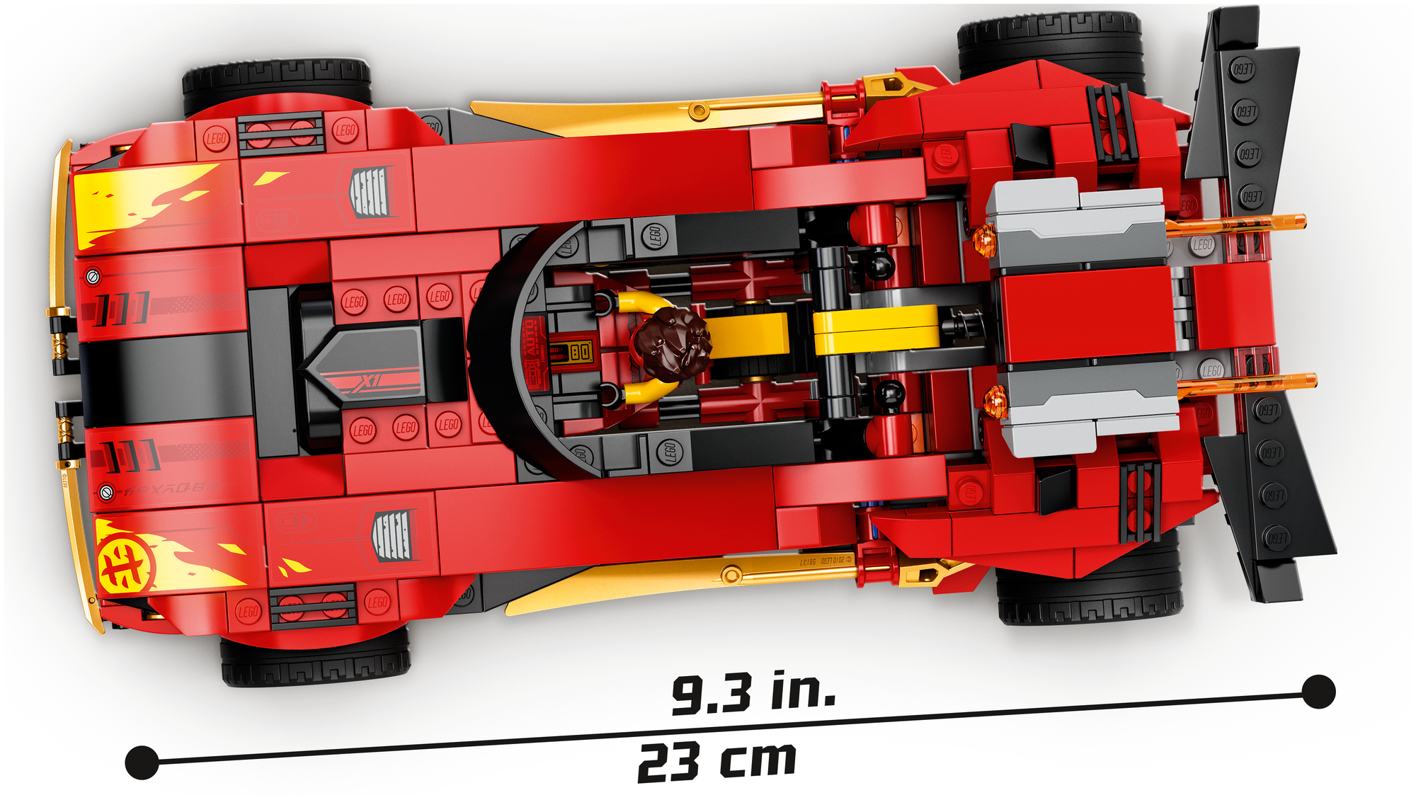 Конструктор LEGO Ninjago Ниндзя-перехватчик Х-1 - фото №8