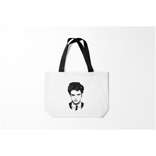 фото Сумка-шоппер / 46х35 см / знаменитости / звезды кино роберт паттинсон burnettie