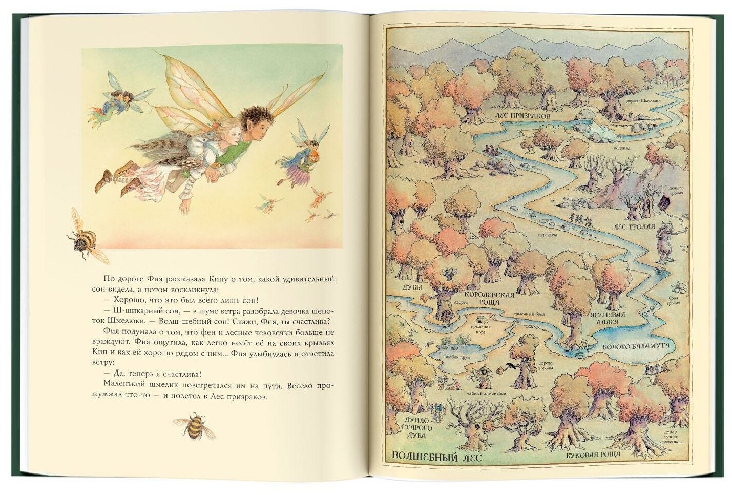 Миллс Л, Нолан Д. Невероятные приключения лесной феи и её друзей. Сокровища мировой литературы для детей