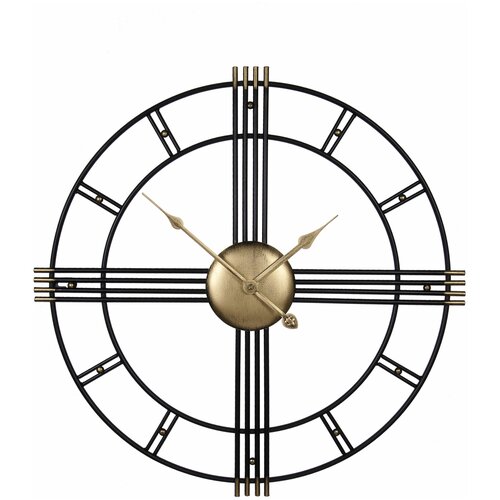 Часы настенные большие металлические D 60 см