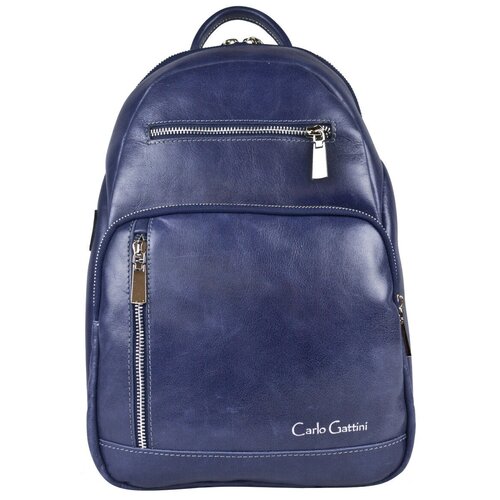 фото Кожаный рюкзак carlo gattini fantella blue