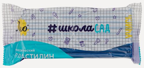 Изображение товара Лео ШколаСад пластилин классический LMC-240-NR76 240 г в пакете группа 1 цвет синий