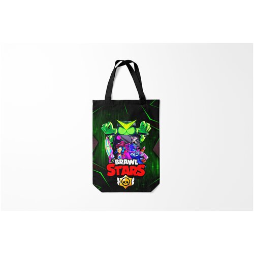 фото Сумка-шоппер / 31х42 см / геймерам / brawl stars burnettie