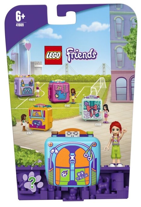 Конструктор LEGO Friends 41669 Футбольный кьюб Мии, 56 дет.