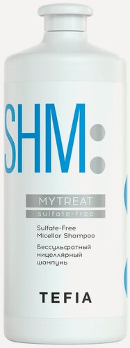 Изображение товара Шампунь Tefia SHM MyTreat, бессульфатный, мицеллярный, 1000мл