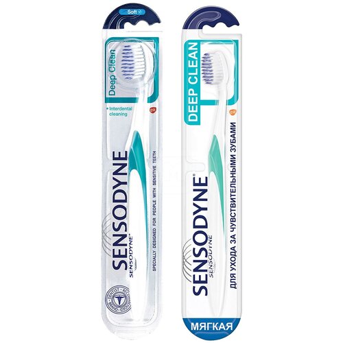 Зубная щетка SENSODYNE Deep Clean, мягкая