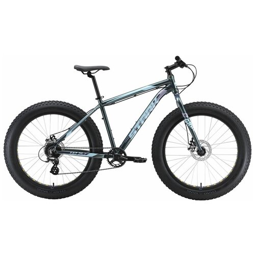 Велосипед Stark Fat 262 D 2023 18 зеленыймятныйсерый 3920000₽