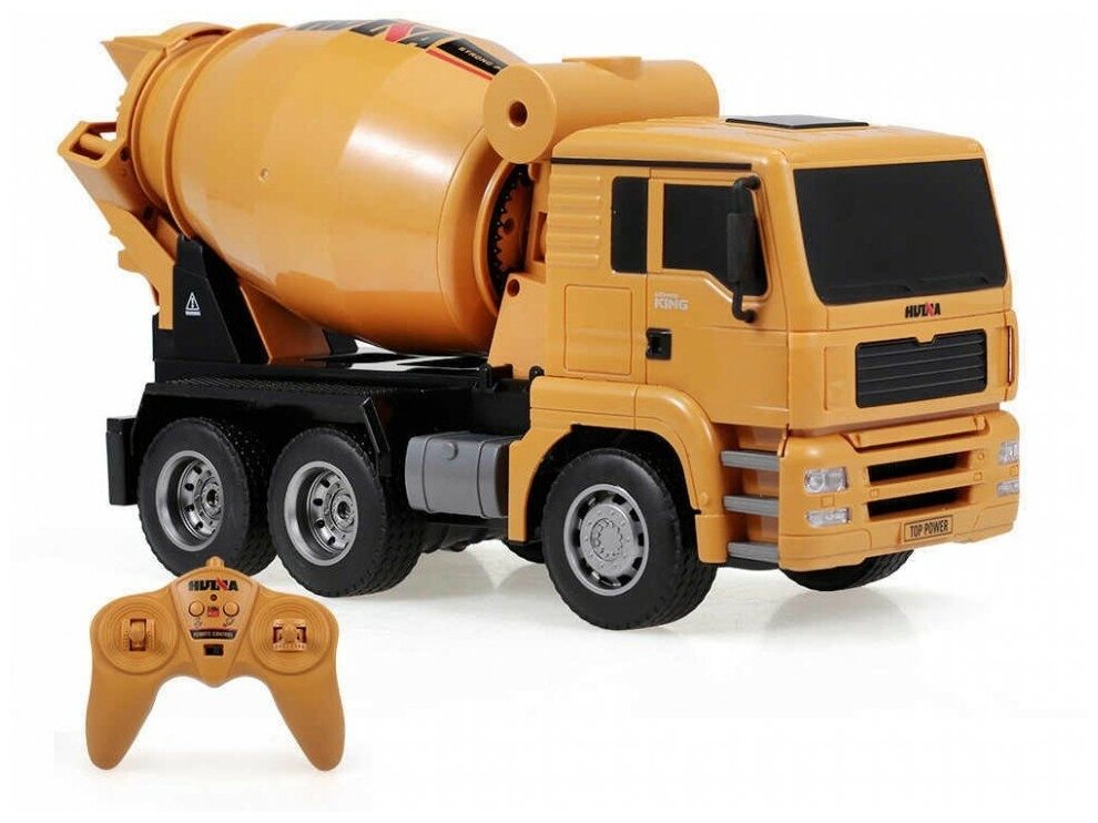 Радиоуправляемая бетономешалка HUI NA TOYS масштаб 1:18 2.4G - HN1333 (HN1333)