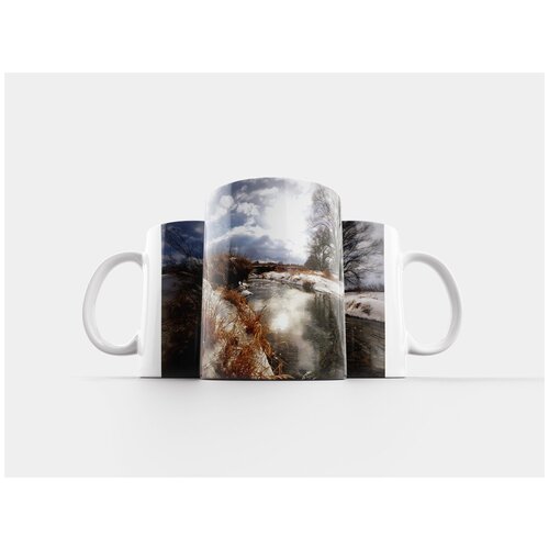 фото Кружка "природа, зима, воды" 320 мл lotsprints