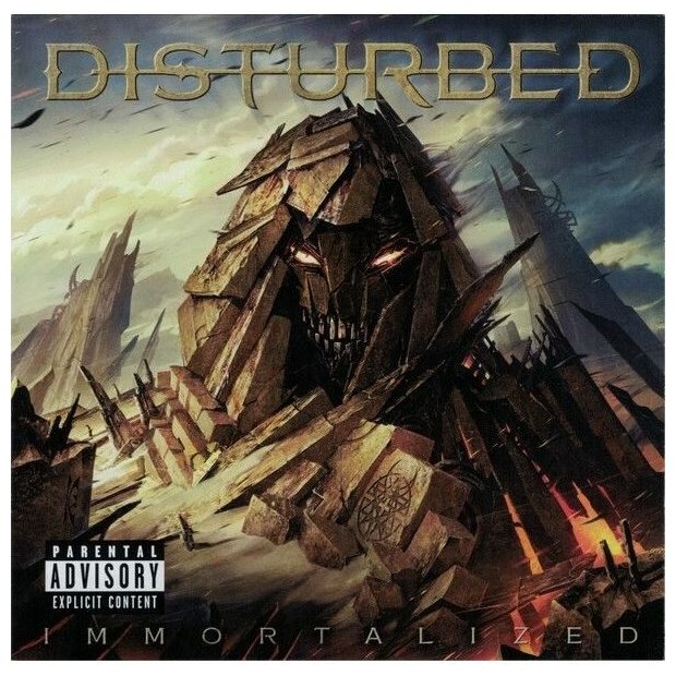 DISTURBED IMMORTALIZED Jewelbox CD