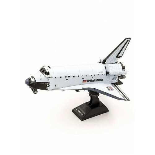 Металлический 3D конструктор космический шаттл Атлантис (Space Shuttle Atlantis Metal Earth), Metal Earth super 3d puzzle космический пейзаж – earth