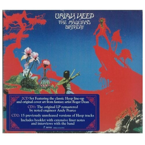 Компакт-диски, BMG, URIAH HEEP - The Magician's Birthday (2CD) uriah heep magician s birthday lp