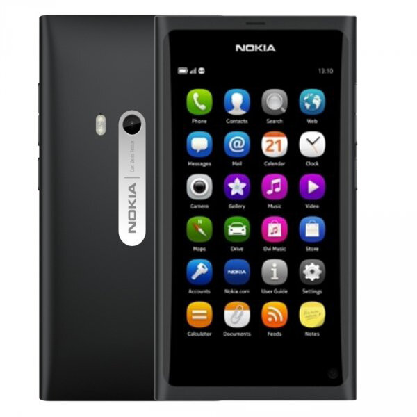 Смартфон Nokia N9, 1 micro SIM, черный