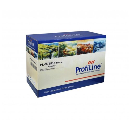 ProfiLine PL-Q7583A №503A-M, 6000 стр, пурпурный картридж profiline pl q7581a 503a c 6000 стр голубой