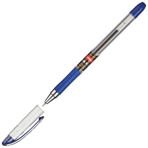 Ручка гелевая неавтоматическая Unomax/Unimax Max Gel 0.5мм, син, неавтом