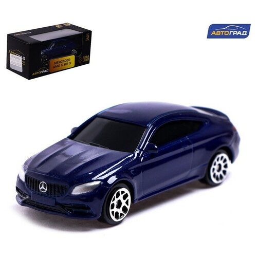 Машина металлическая MERCEDES-AMG C63 S COUPE, 1:64, цвет синий машина металлическая mercedes amg c63 s coupe 1 64 цвет белый