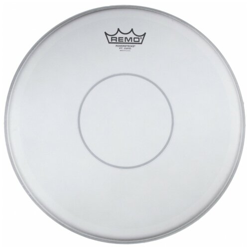 Пластик для барабана REMO P7-0114-C2- Batter POWERSTROKE 77 Coated 14 Diameter Open Channel Clear Dot