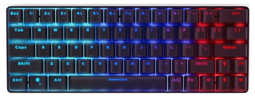 Клавиатура BlitzWolf BW-KB1 63 Key Mechanical Keyboard Black