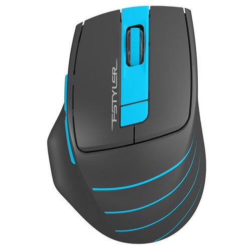 Мышь A4Tech Fstyler FG30 серыйсиний оптическая 2000dpi беспроводная USB 6but 208600₽