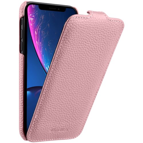 Кожаный чехол Melkco для Apple iPhone XR - Jacka Type - розовый