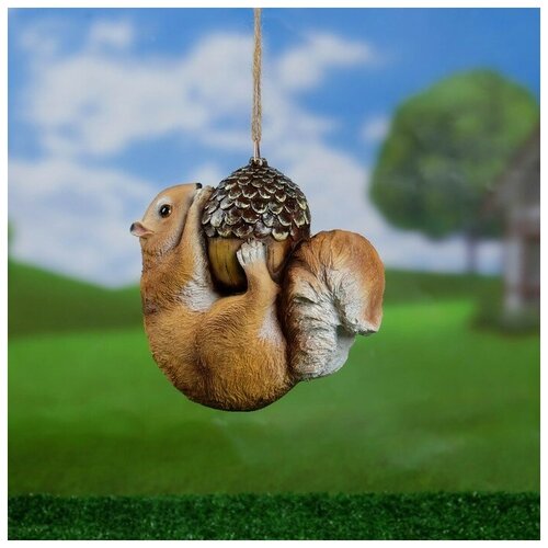 Фигура подвесная Белка на желуде L17 W17 H8 см 713172F661 1384₽