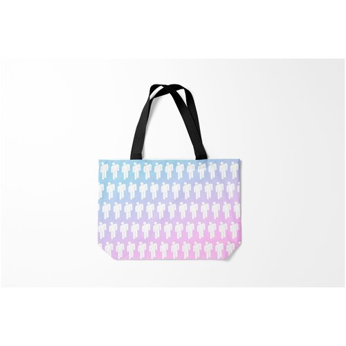 фото Сумка-шоппер / 46х35 см / разная музыка / billie eilish burnettie