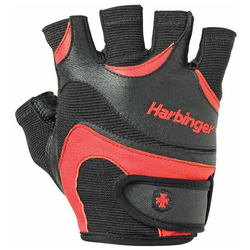 Перчатки Harbinger FlexFit, мужские, красные, размер M