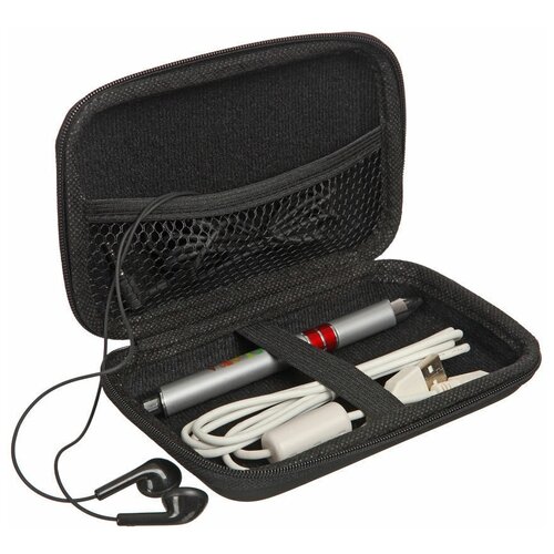 Органайзер для USB-кабелей и мобильных аксессуаров Mobylos Black 30429