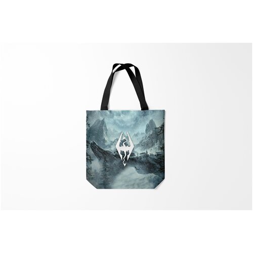 фото Сумка-шоппер / 40х40 см / геймерам / the elder scrolls tes 5 burnettie